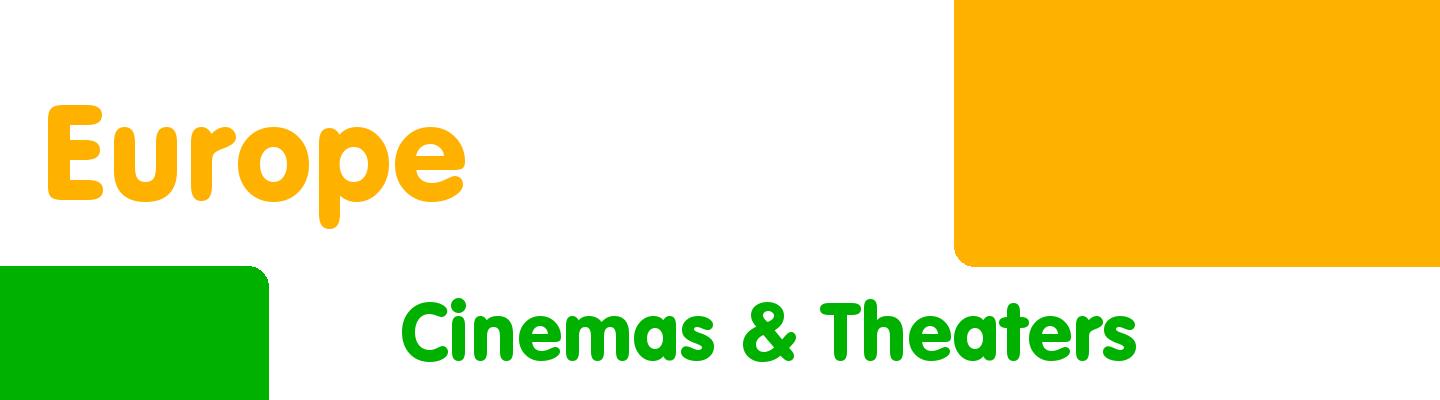 Best cinemas & theaters in Europe - Rating & Reviews